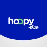 Hoopy by Elisa logo, kid, child, elisa, eesti, estonia, web, app, development, ios, find, found, hire, contract,
