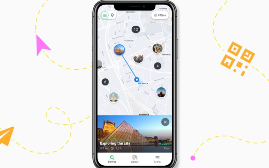 Lokimo iOS app screenshot in an iPhone frame