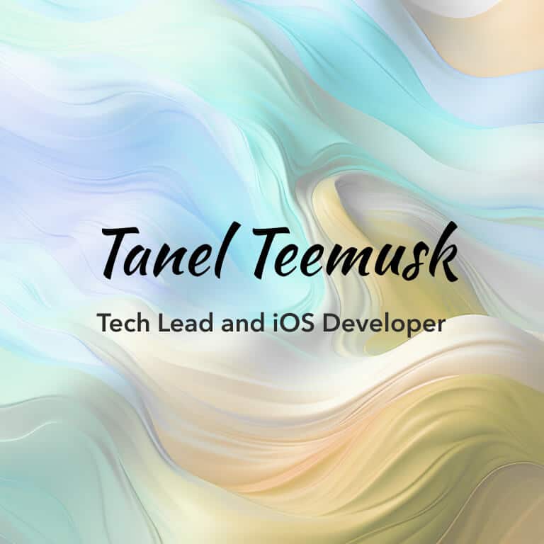 Freelance iOS Developer, Portfolio and Contact • Tanel Teemusk